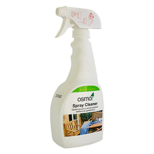 Средство для очистки садовой мебели из древесины OSMO Spray Cleaner (8027 Бесцветное для наружных работ, 0,5 л)